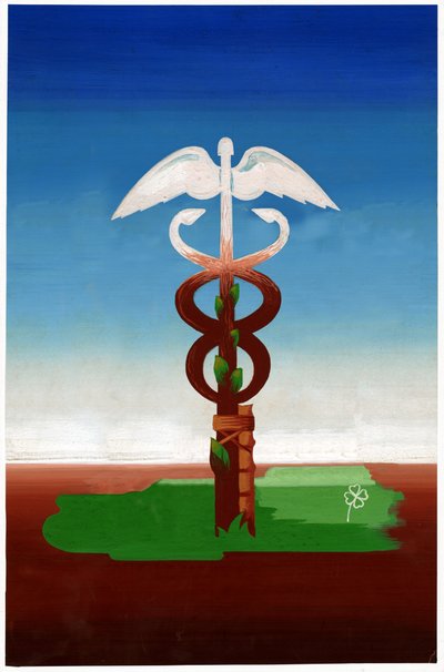Un caduceo da . .