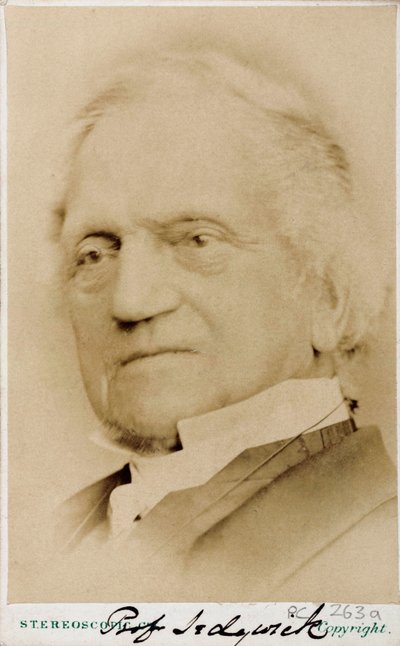 Adam Sedgwick, geologo inglese, c 1860 da Ferdinand Georg Waldmuller