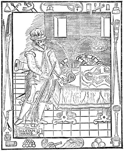 Alessandro Capo Bianco, ingegnere militare italiano da Ferdinand Georg Waldmuller