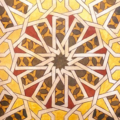 Design geometrico in stile arabo. Monastero di La Rabida, 2020 (foto) da . .