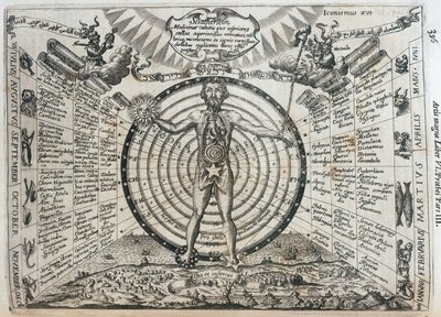 Carta astrologica da Frederick (attr. to) Barnard