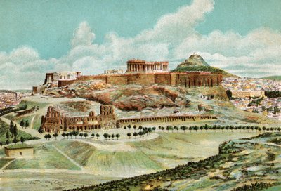 Atene (litografia) da . .