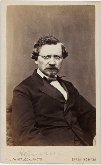 August Wilhelm von Hofmann, chimico organico tedesco, metà-fine XIX secolo da Frederick (attr. to) Barnard