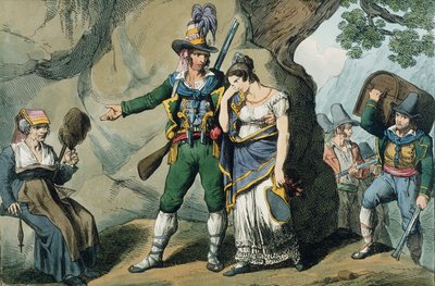 Briganti con ostaggio da . .