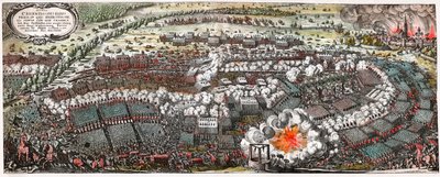 Battaglia di Lutzen tra le truppe svedesi e quelle della Lega Cattolica (Sacro Impero) da . .