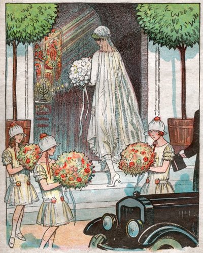 Sposa che entra in chiesa da . .
