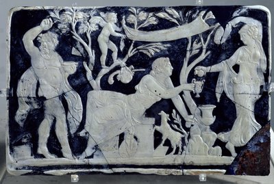 Cammeo che raffigura la Toilette di Venere, con un