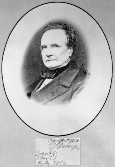 Charles Babbage, matematico britannico e pioniere dell