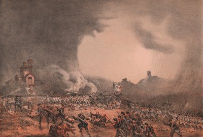 Scontro a Madonna della Scoperta, Battaglia di Solferino e San Martino, Lombardia da William Walcutt