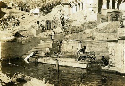 Cremazione sul Gange da Hippolyte Lalaise Devéria