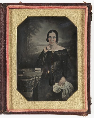 Dagherrotipo di una donna, c. 1845 da Frederick (attr. to) Barnard