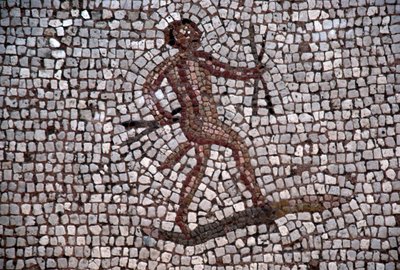 Danzatrice (mosaico) da Georg Carl Heinrich Dollmann