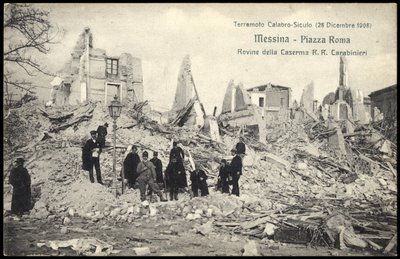 ROVINE DEL TERREMOTO DELLA CASERMA da . .