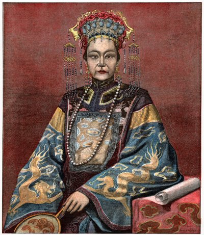 Imperatrice vedova Cixi da . .