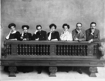 Ritratto della famiglia Fabbri da Henry Charles Fehr