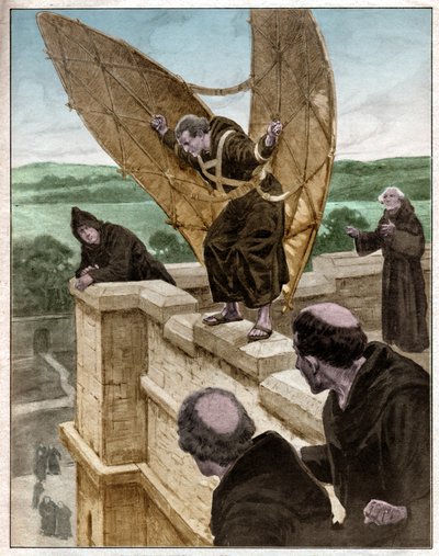 Volo di Eilmer di Malmesbury da . .