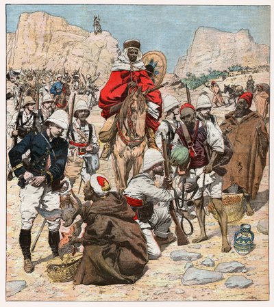 Soldati francesi in Marocco da . .