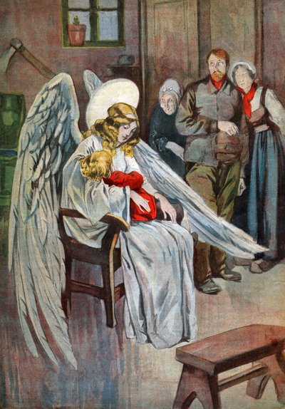 Angelo custode (incisione) da . .