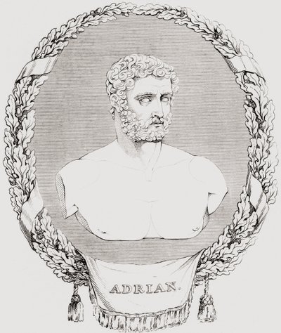 Adriano, Publio Elio Traiano Adriano Augusto (76-138), imperatore romano, da 