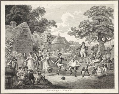 Ritorno dal raccolto, c 1810-1820 da Frederick (attr. to) Barnard