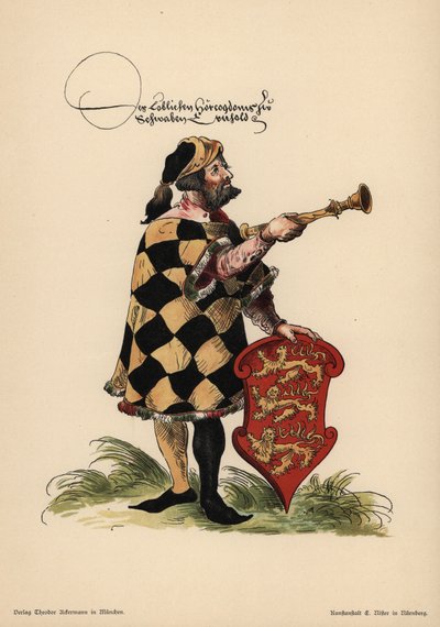 Araldo di Svevia, Herold der Schwabische da John Pardon