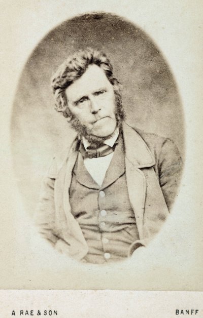 Hugh Miller, geologo scozzese, c 1850s da Ferdinand Georg Waldmuller