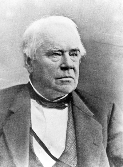 James Bicheno Francis, inventore anglo-americano, c. 1880 da Frederick (attr. to) Barnard