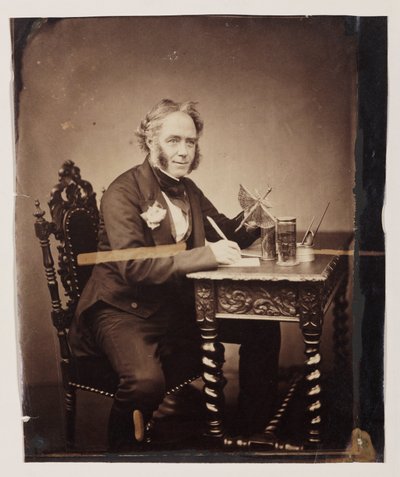 John Obadiah Westwood, entomologo e paleografo inglese, c 1850 da Ferdinand Georg Waldmuller