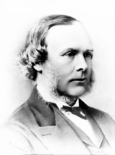 Joseph Lister, chirurgo inglese e fondatore della chirurgia antisettica da Ferdinand Georg Waldmuller