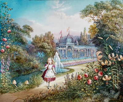 Le avventure di Alice nel paese delle meraviglie - Alice nel paese delle meraviglie, lanterna magica da Frederick (attr. to) Barnard