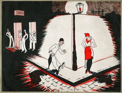 Marianne come prostituta, ca 1930 da . .