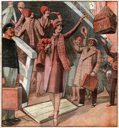 Miss Francia nel 1928 da Ferdinand Georg Waldmuller