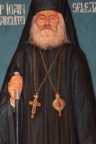 Monastero (Schitul Tuturor Sfinților). La chiesa. Interno. da . .
