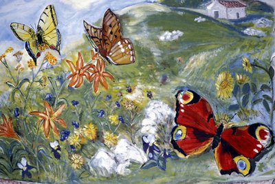 Murales, Bordano, Friuli Venezia-Giulia, Italia da Henry Charles Fehr
