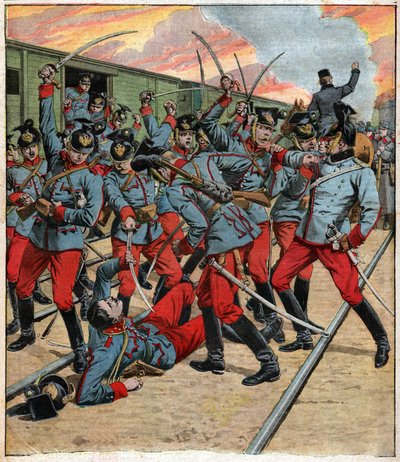Ammutinamento in Austria-Ungheria da Ferdinand Georg Waldmuller