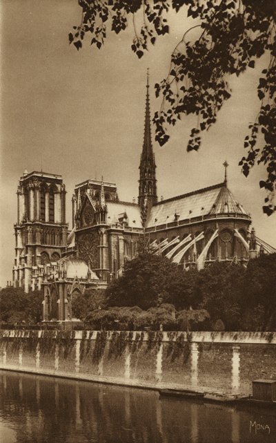 Parigi: Cattedrale di Notre-Dame da . .