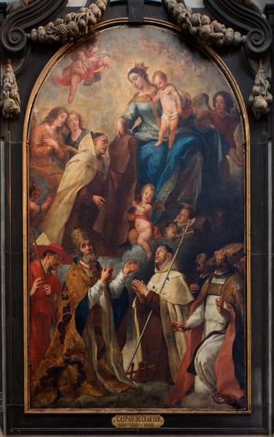 Chiesa parrocchiale (Parochiekerk Sint-Martinus). Interno. da . .