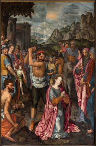 Chiesa parrocchiale (Parochiekerk Sint-Walburga). Trittico. da . .