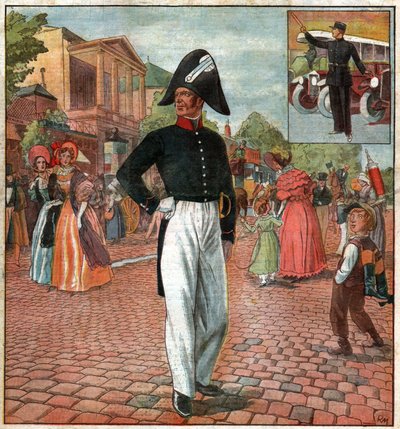 Poliziotto a Parigi da Ferdinand Georg Waldmuller