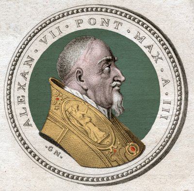 Papa Alessandro VII da . .