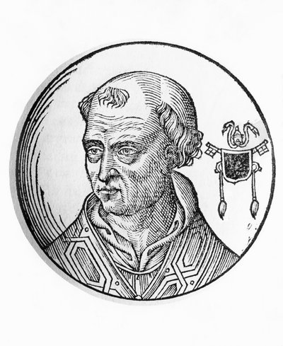 Ritratto di Benedetto III (morto 858) da William Walcutt