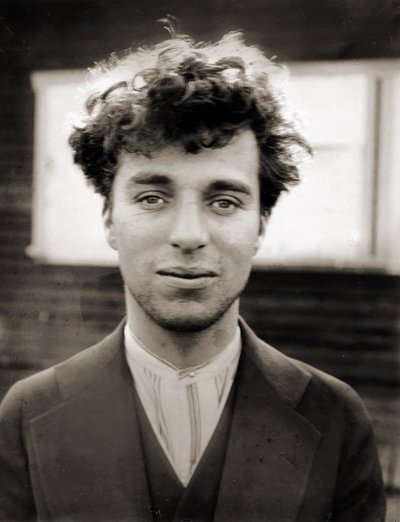 Ritratto di Charlie Chaplin a 27 anni da Hippolyte Lalaise Devéria