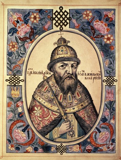 Ritratto di Ivan Grozny (Ivan il Terribile, Ivan IV) da Frederick (attr. to) Barnard