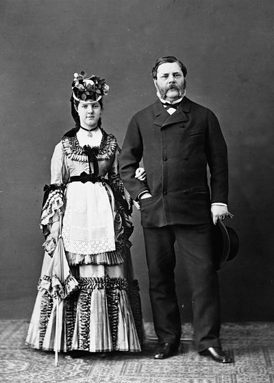 Ritratto del Signor e della Signora Acara da Henry Charles Fehr
