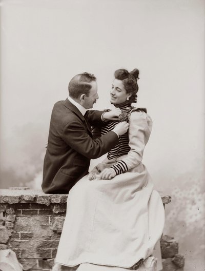 Ritratto di un uomo e una donna da Henry Charles Fehr