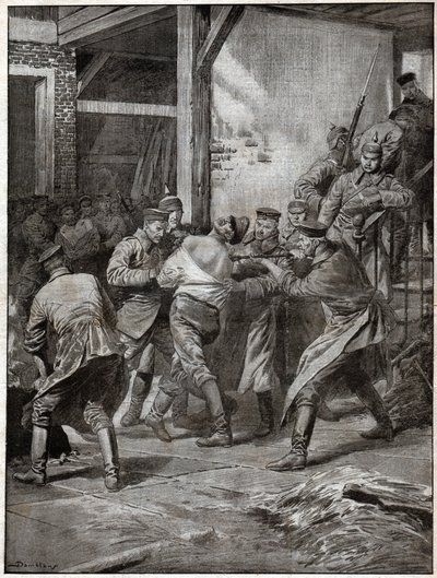 Prigionieri russi durante la Prima Guerra Mondiale da Ferdinand Georg Waldmuller