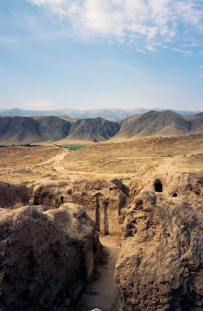 Rovine di Nisa (nota anche come Parthaunisa), capitale dell