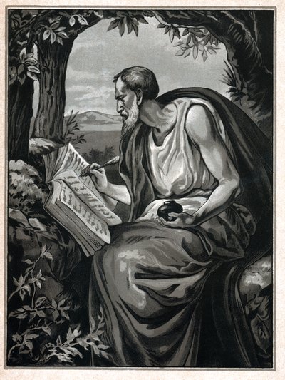 San Matteo, circa 1900 (incisione) da . .