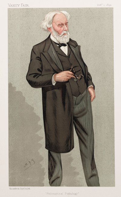 Samuel Wilks, patologo filosofico inglese da Henry Charles Fehr