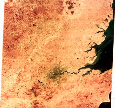 Satelliti, osservazione della Terra, immagine Landsat del sud-est dell